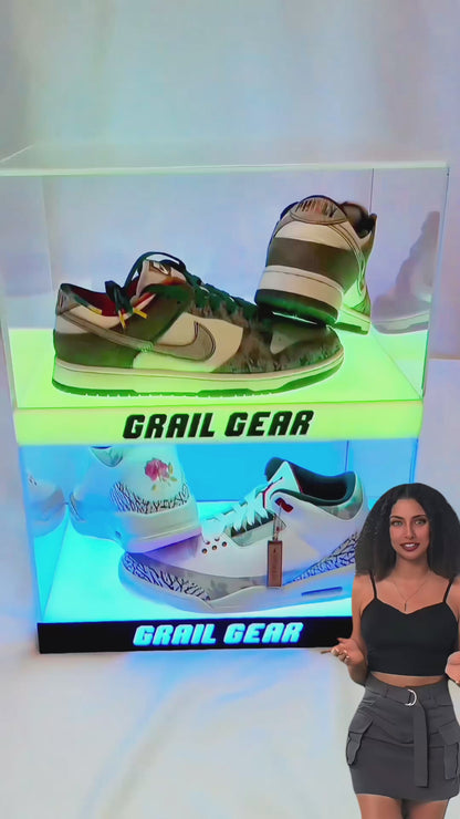 Grail Box-Premium Sneaker Storage & Display with LED Cusomization